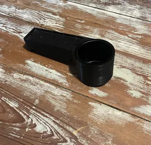 Arm Rest deep Cupholder Left.  Black for Piper PA28 PA32 PA 34 Cherokee 